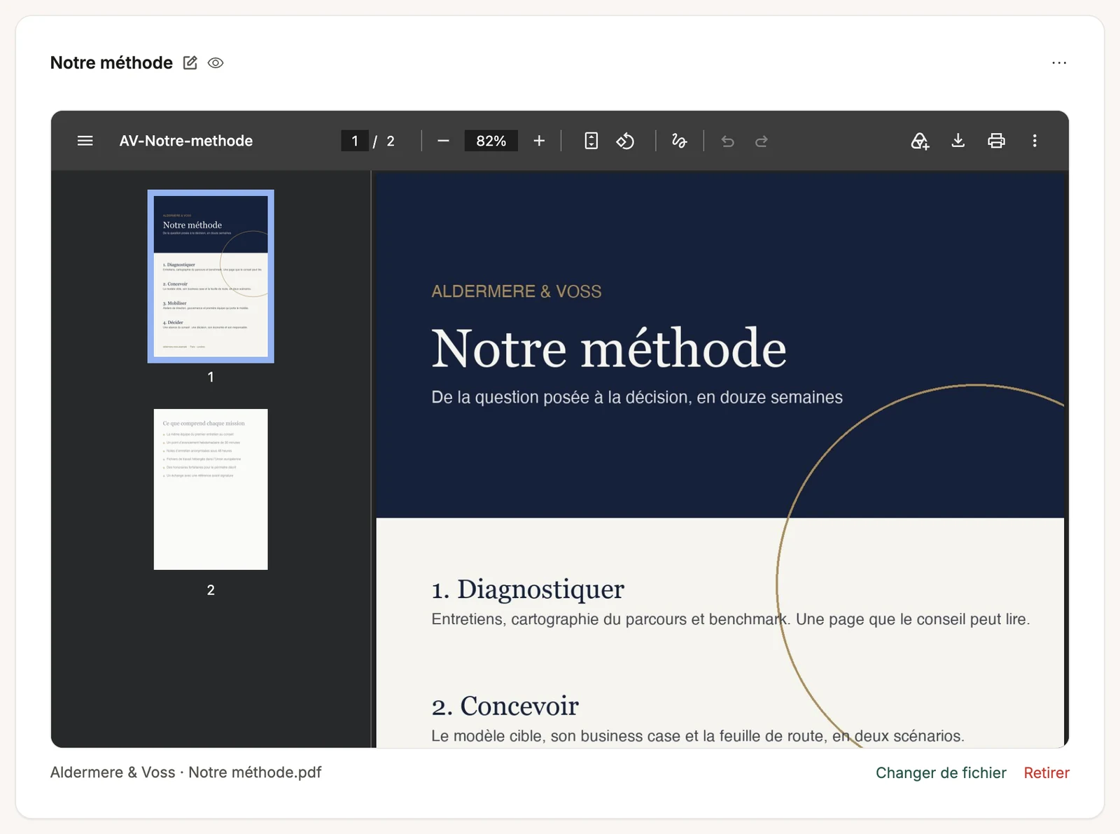 Le bloc PDF File