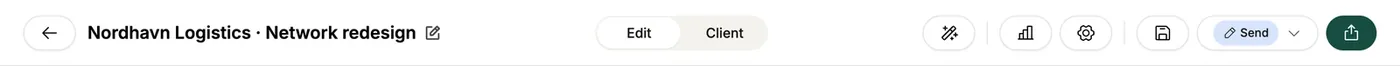 The editor header bar