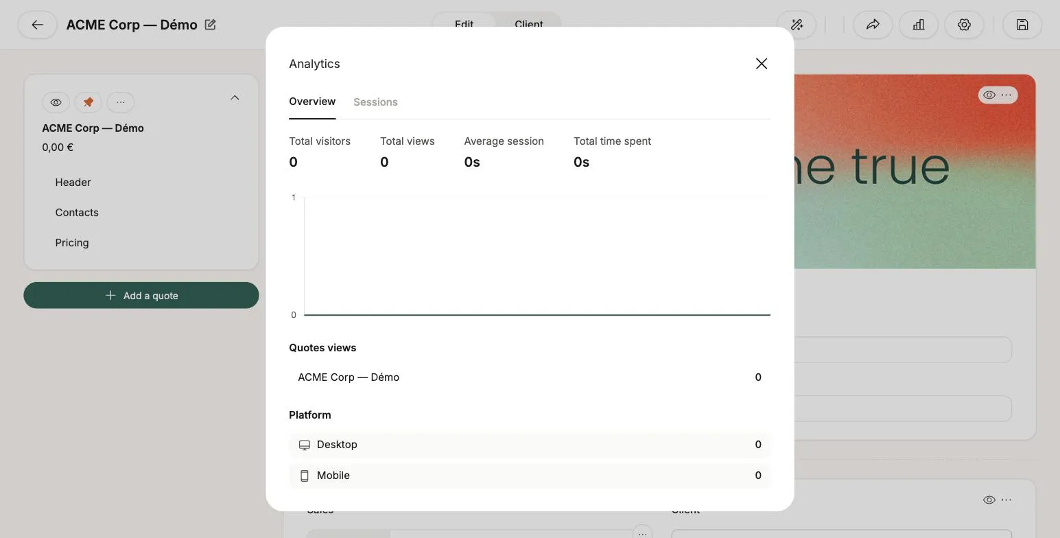 Fenêtre de signature remplie, avec le curseur « Slide to accept »